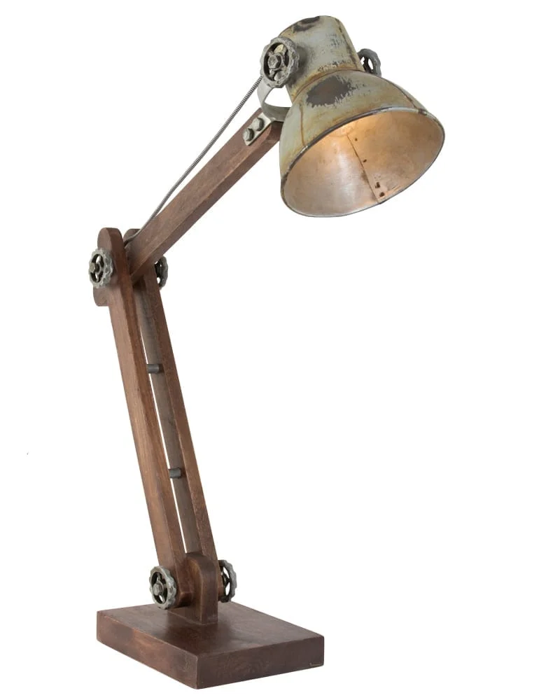 Lámpara de escritorio estilo años 70 Light & Living