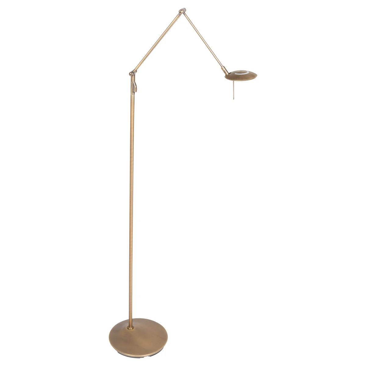 Lámpara de lectura en bronce de Steinhauer Zodiac LED