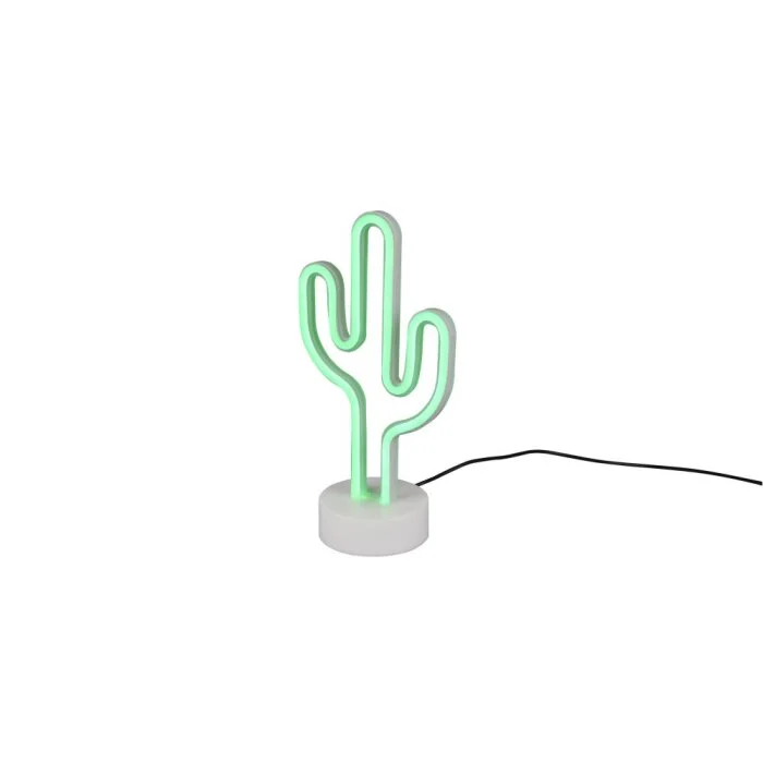 Lámpara de Mesa Reality CACTUS LED Blanca, 1 luz