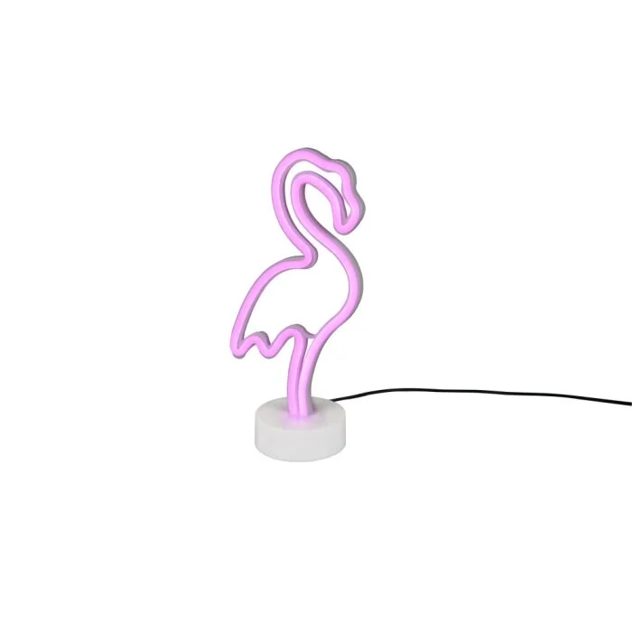 Lámpara de Mesa Reality FLAMINGO LED Blanca, 1 luz