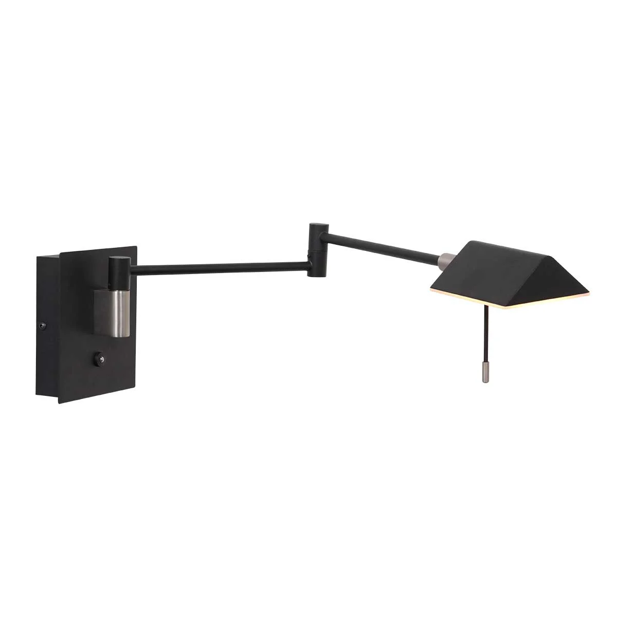 Lámpara de pared de diseño Steinhauer Retina negro