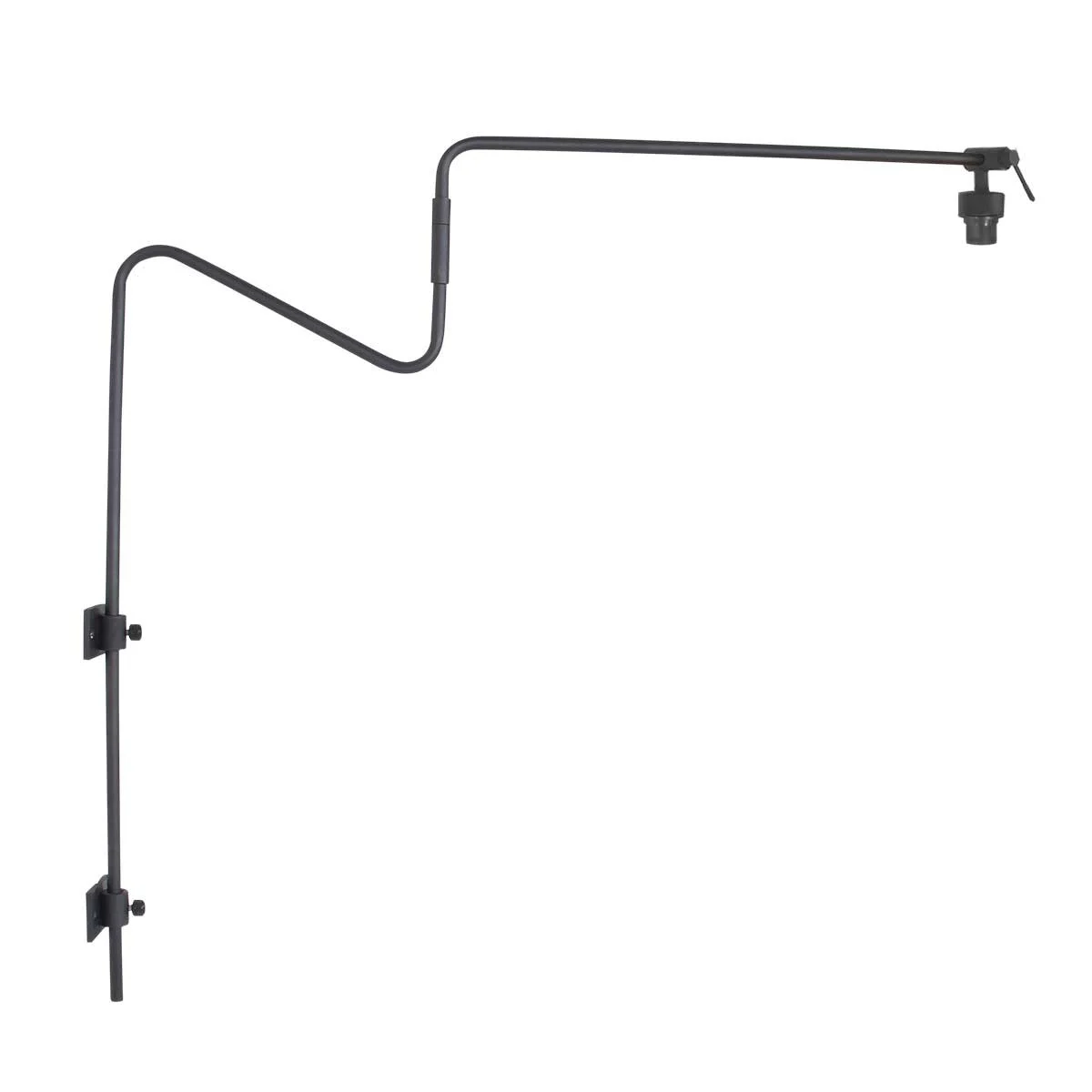 Lámpara de pared LED Anne Light & Home Linstrøm negro