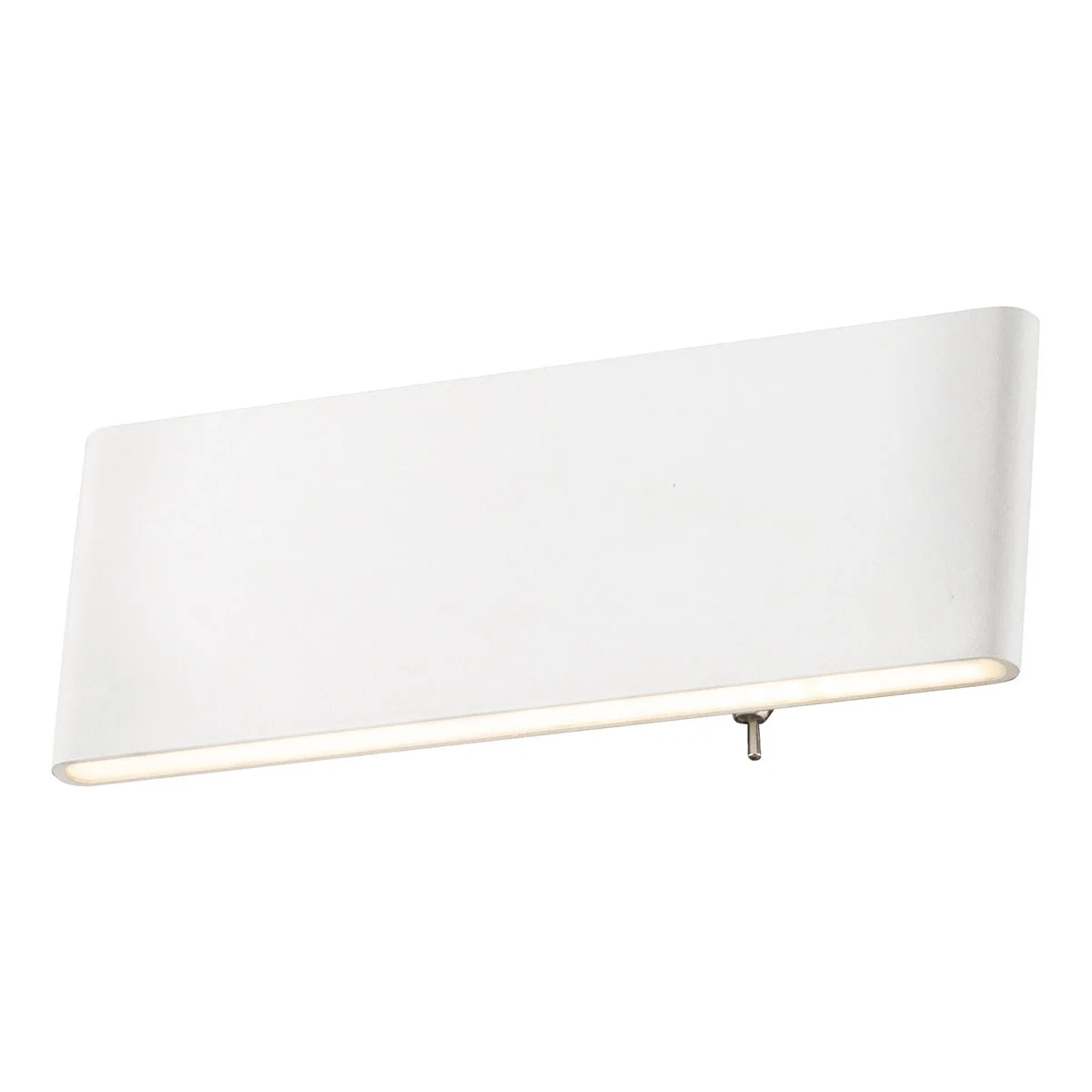 Lámpara de pared moderna blanca rectangular Globo Siegfried