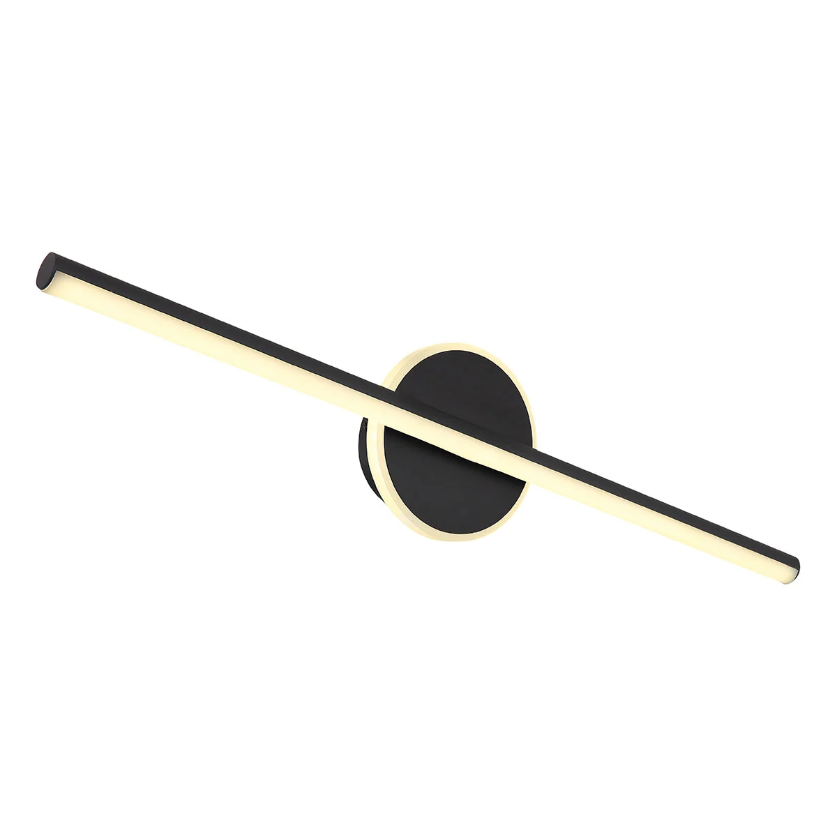 Lámpara de pared moderna negra de metal Globo Pepe