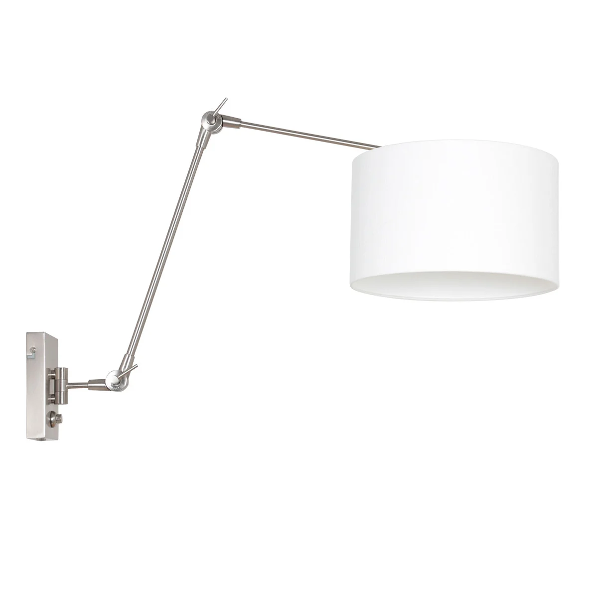 Lámpara de pared pantalla  Steinhauer Prestige chic azul y negro