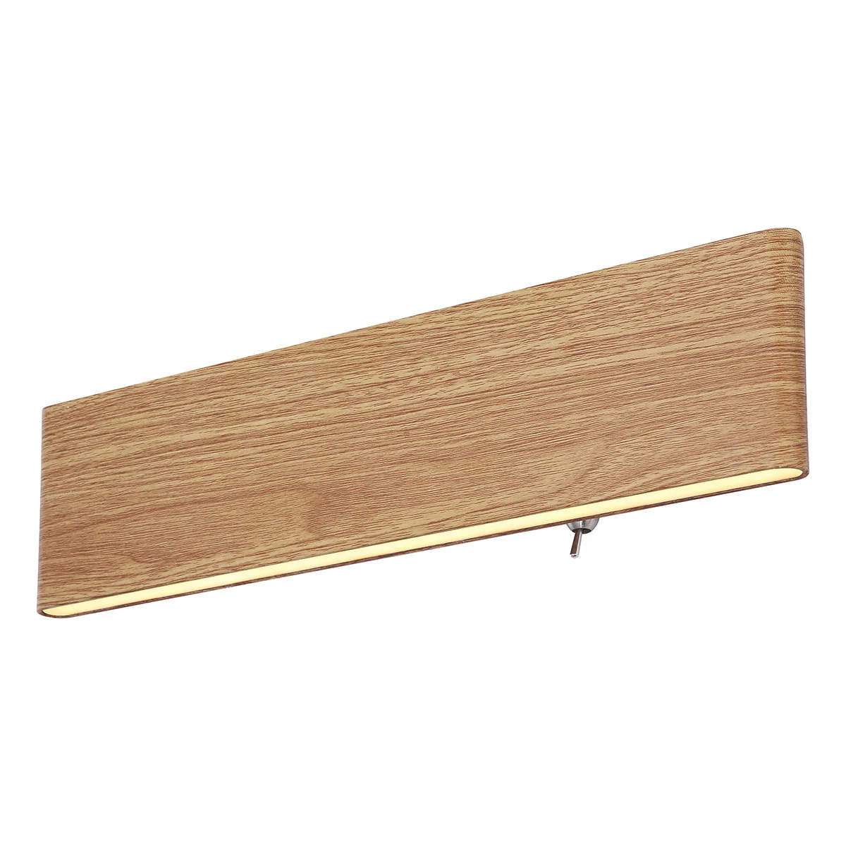 Lámpara de pared rural de metal natural Globo Siegfried