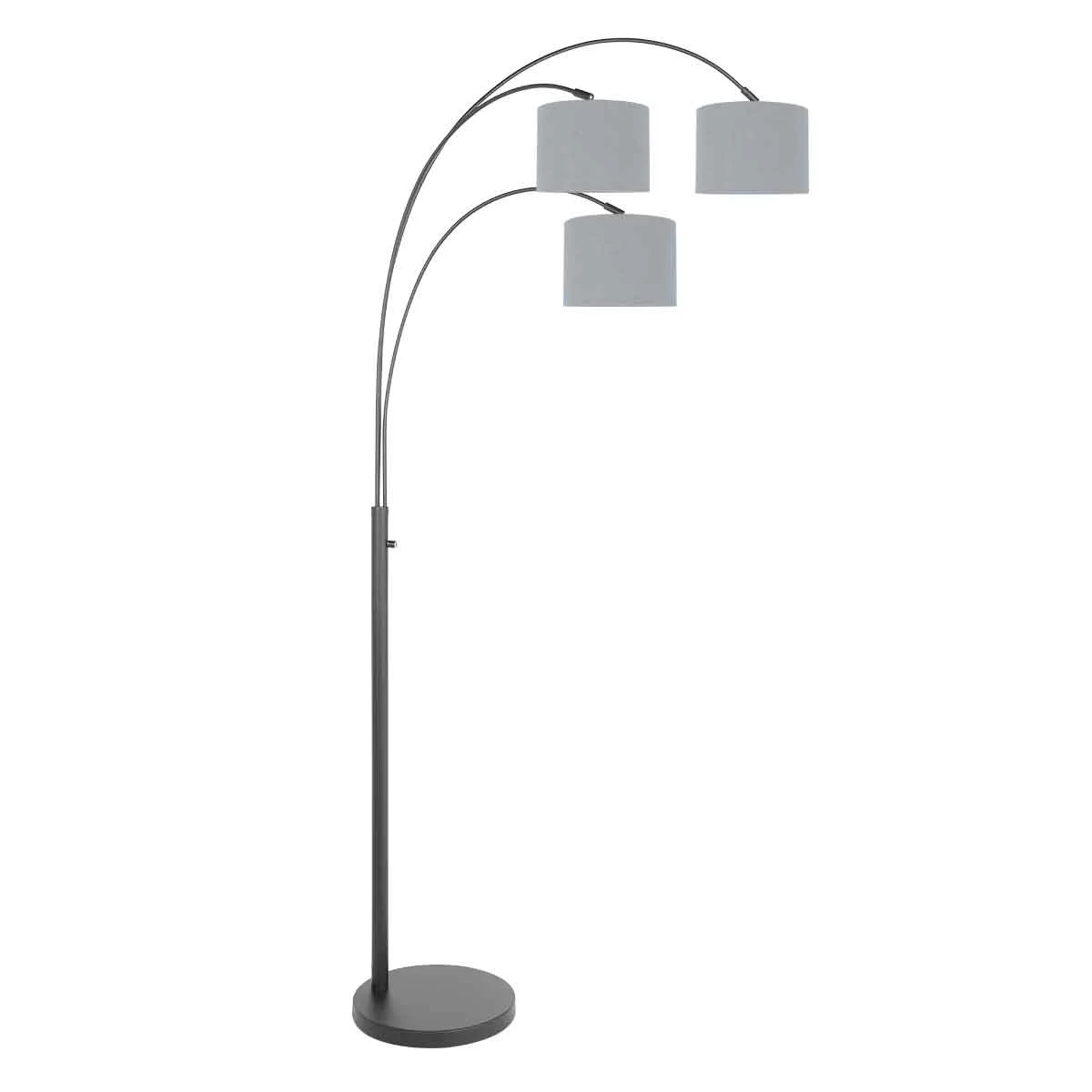Lámpara de pie arco de 3 luces Steinhauer Sparkled Light