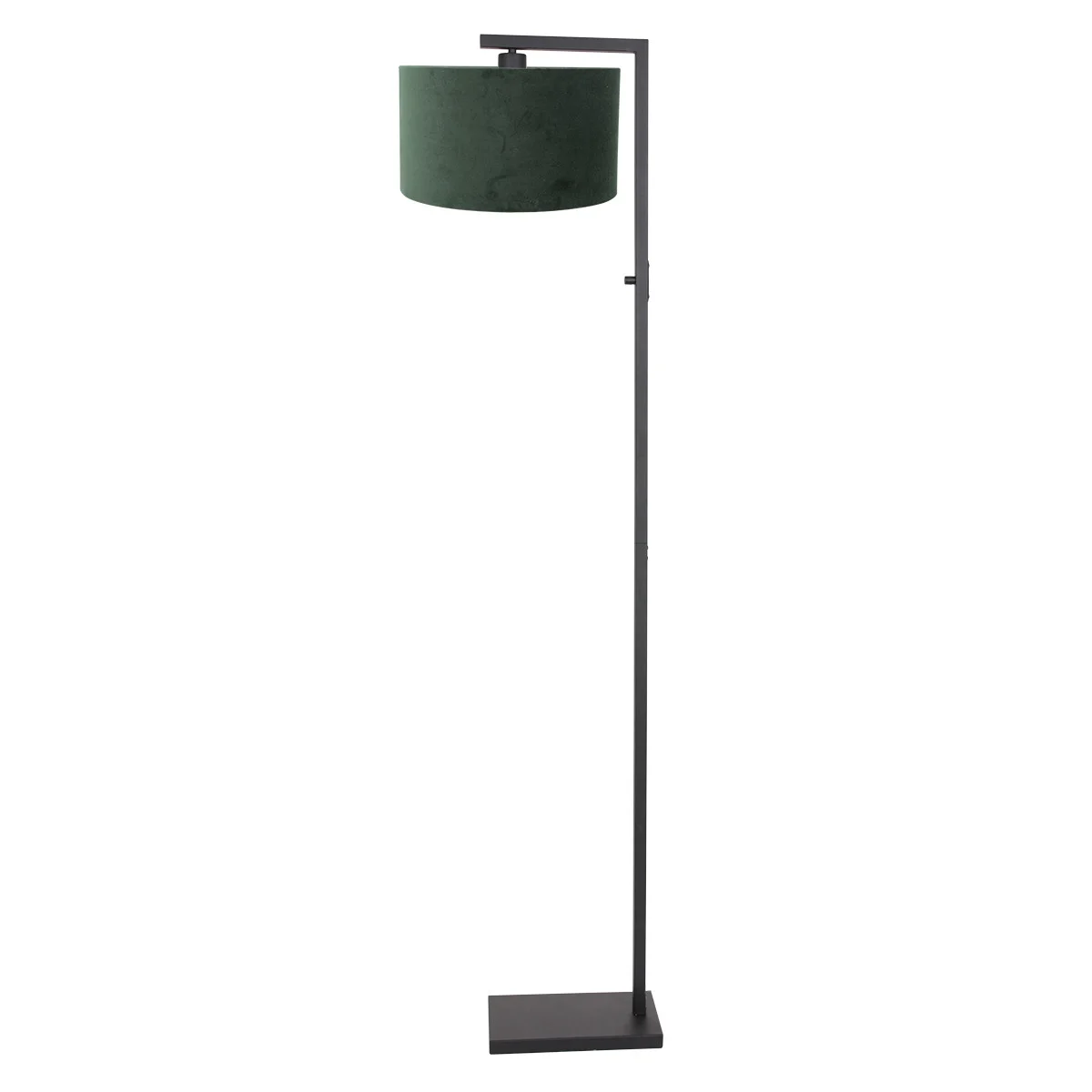 Lámpara de pie moderna con pantalla verde Steinhauer Stang