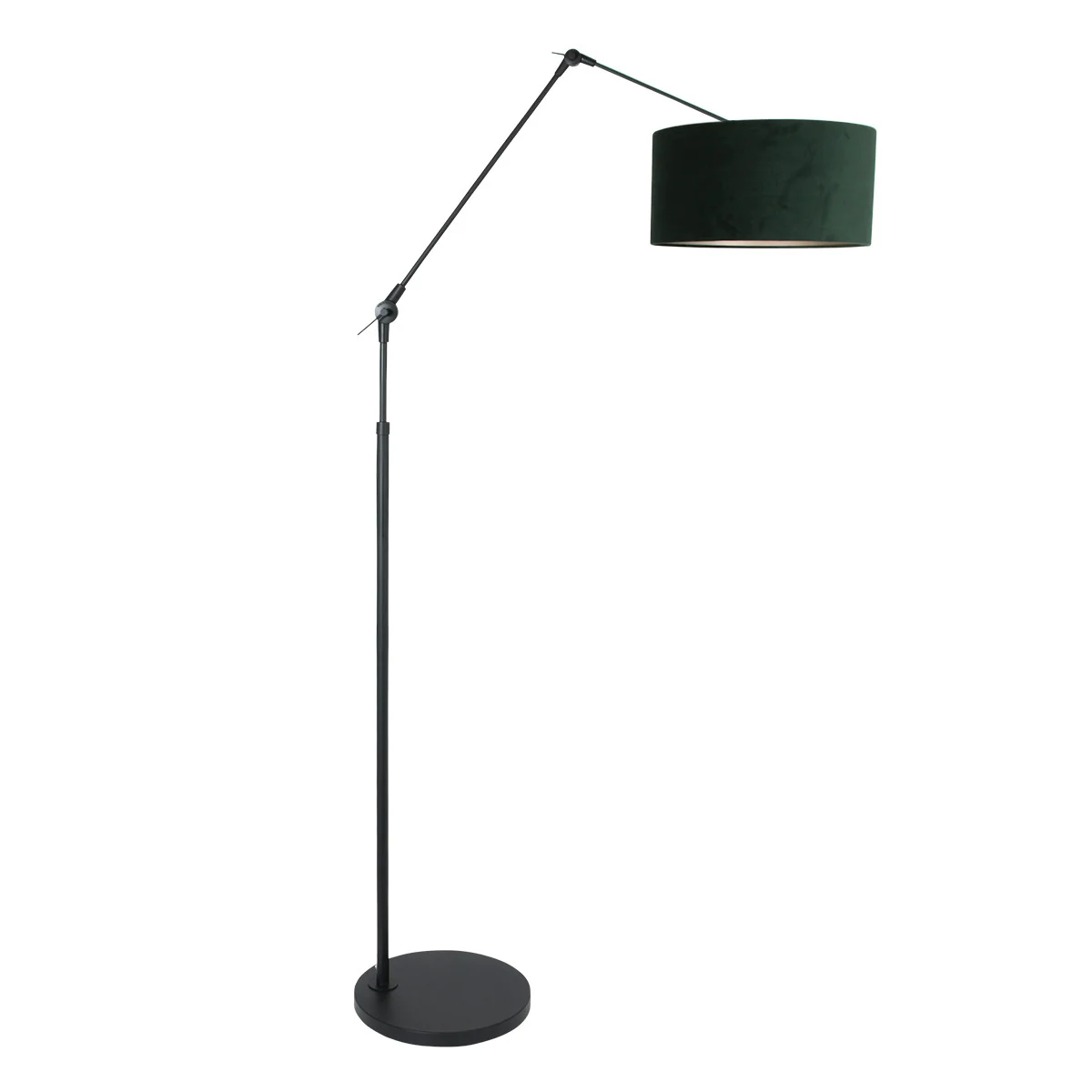 Lámpara de pie plegable  Steinhauer Prestige chic azul y negro