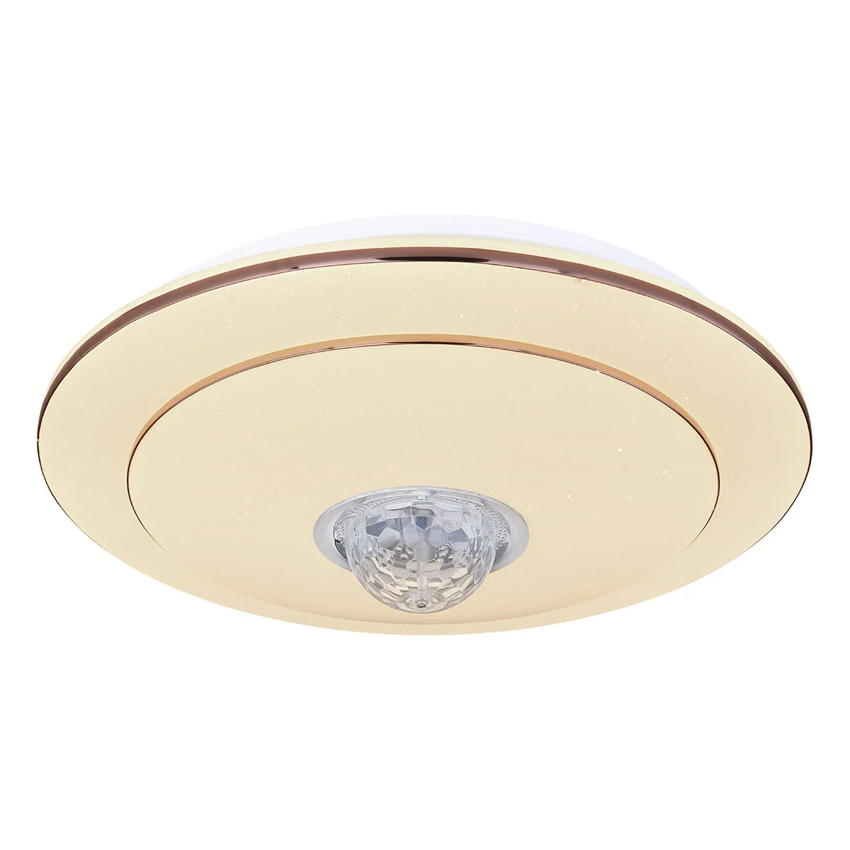 Lámpara de techo moderna de metal blanco Globo Santina