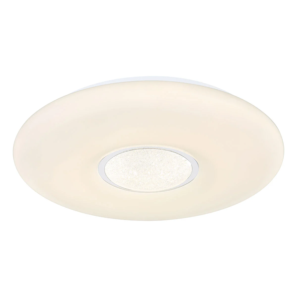 Lámpara de techo moderna de metal blanco Globo Sully