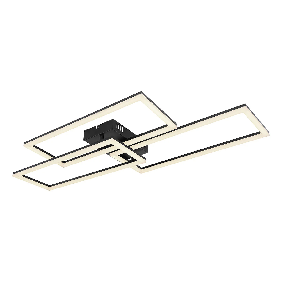 Lámpara de techo moderna de metal negro Globo Tiny