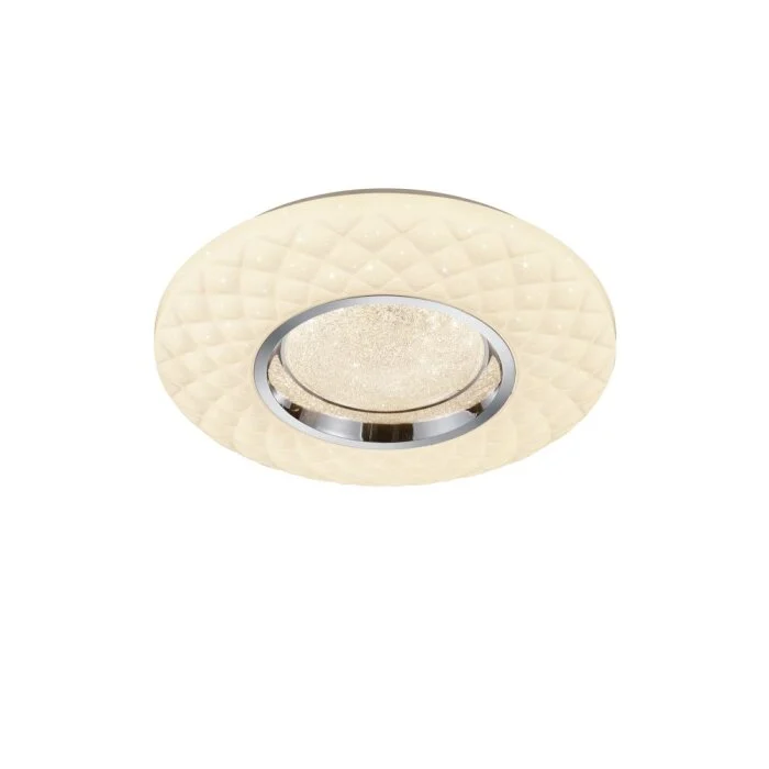 Lámpara de Techo Reality MAGNOLIA LED Blanca, 1 luz, Mando a distancia