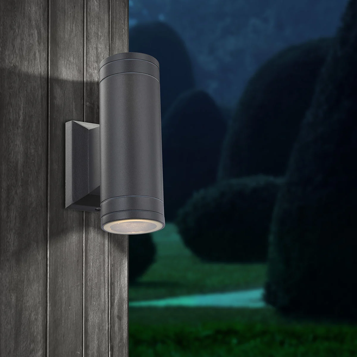 Lámpara exterior moderna aluminio gris Globo Gantar