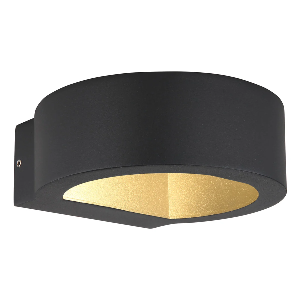 Lámpara exterior moderna aluminio negro Globo Slice I