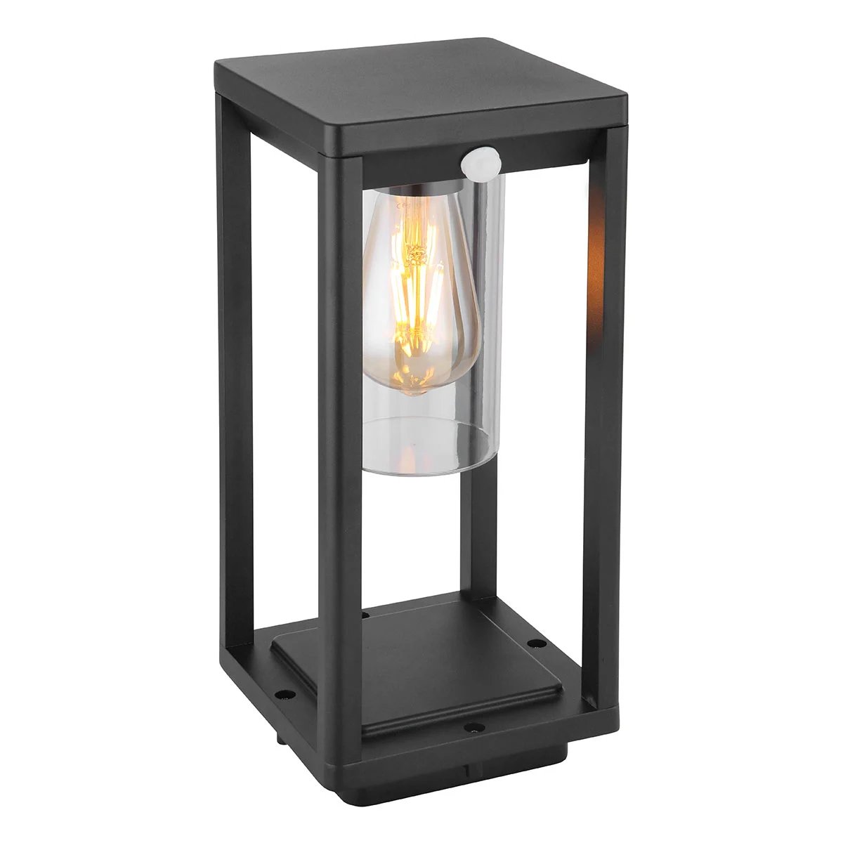 Lámpara exterior moderna negra rectangular Globo Candela