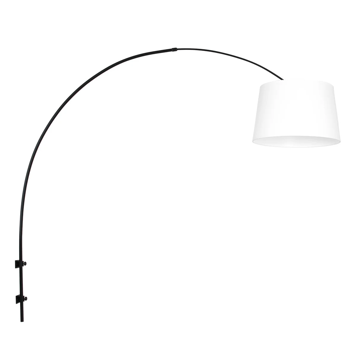 Aplique de pared negra de metal de moda Steinhauer Sparkled Light