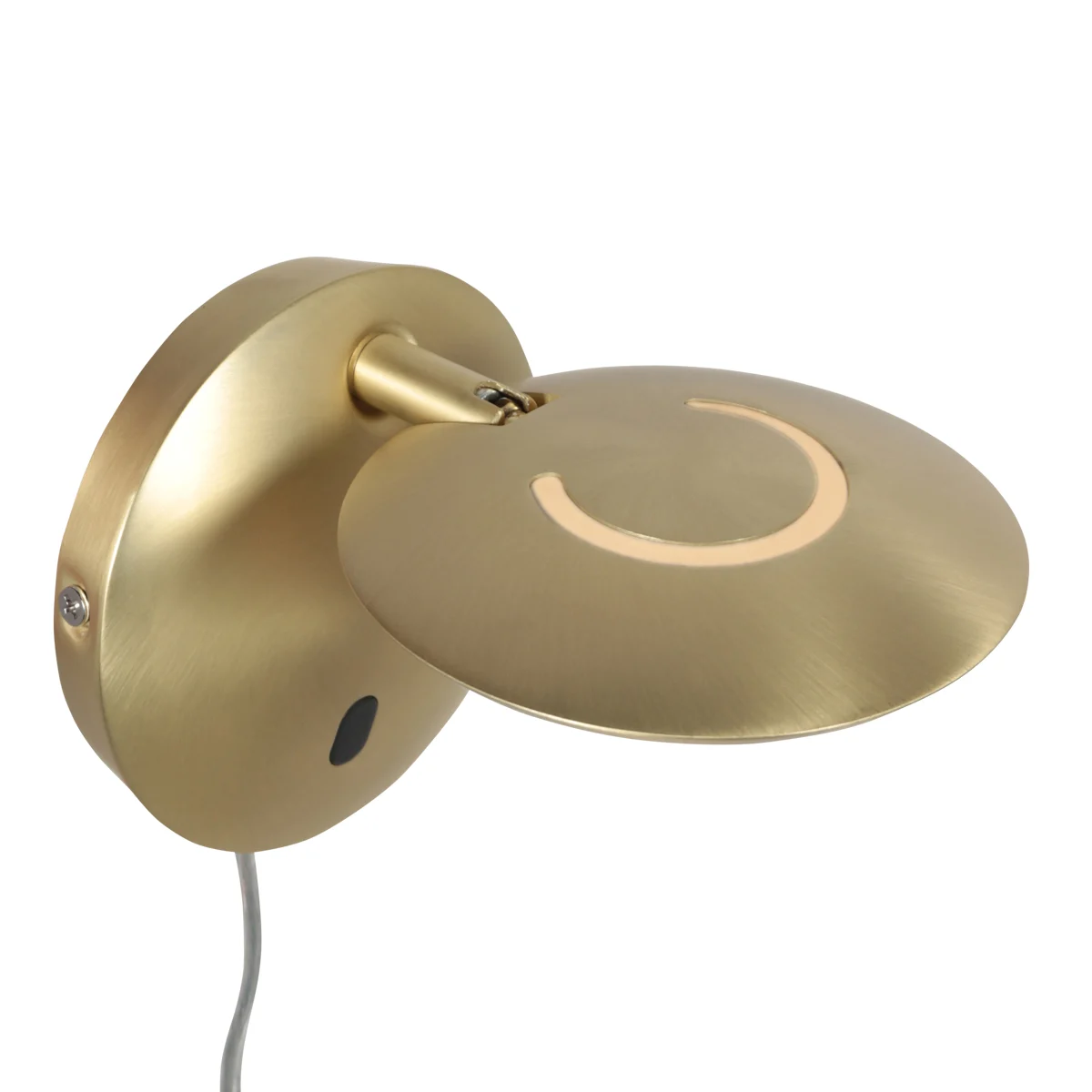Lámpara de pared ajustable de latón LED Steinhauer Zenith 2