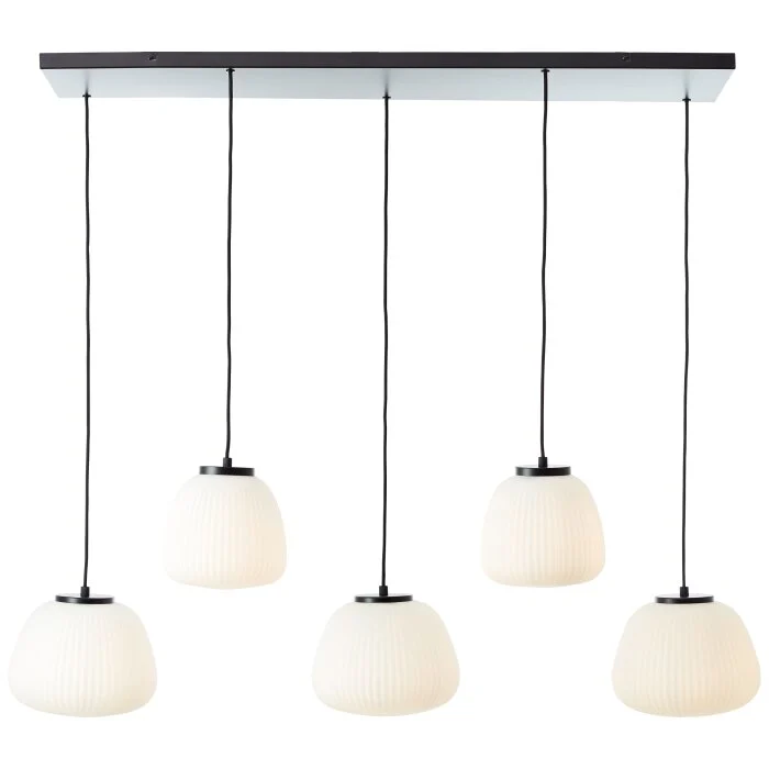 Lámparas Brilliant Kaizen Lámparas colgantes Negro, 5 luces