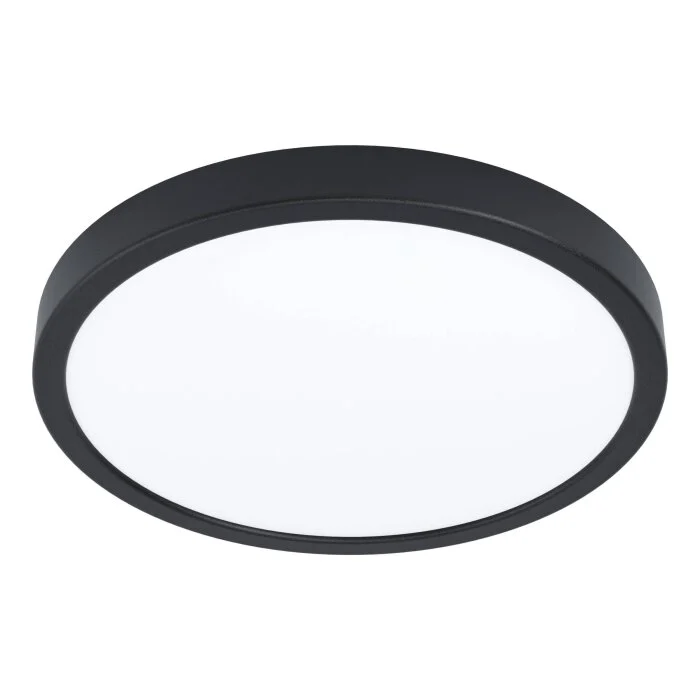 Lámparas Eglo Eglo Plafones LED Negro, 1 luz, Sensor de movimiento