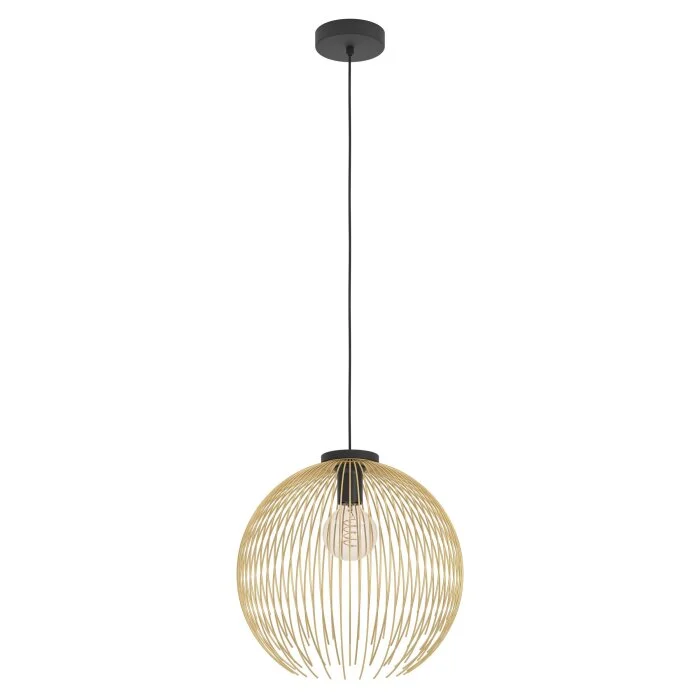 Lámparas Eglo VENEZUELA Lámparas suspendidas dorado, Negro, 1 luz