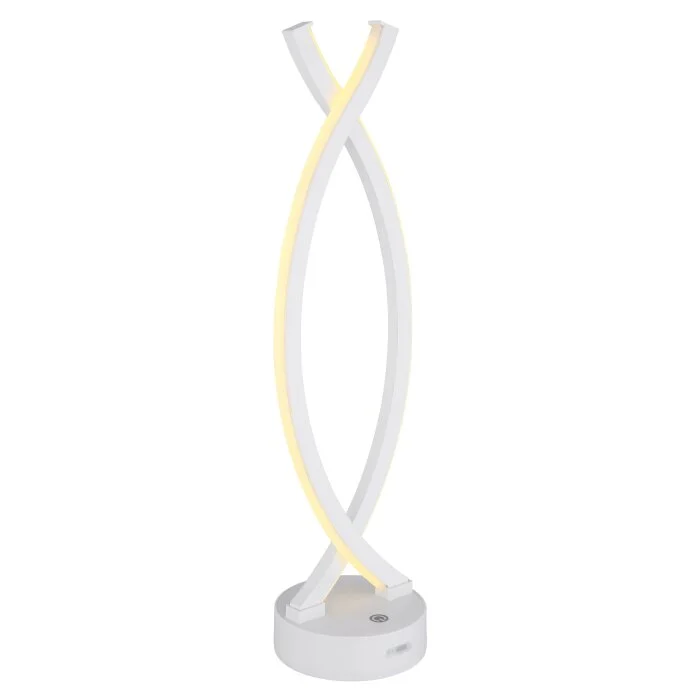 Lámparas Globo Lighting Hela Lámparas de mesa LED Blanca, 1 luz