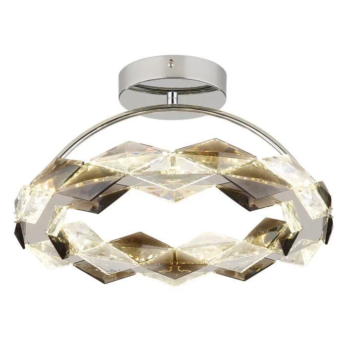 Lámparas Globo Lighting Karilion Plafones LED Cromo, 1 luz