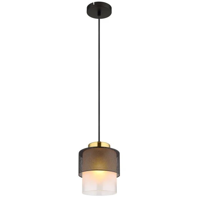 Lámparas Globo Lighting Olga Lámparas suspendidas dorado, Negro, 1 luz
