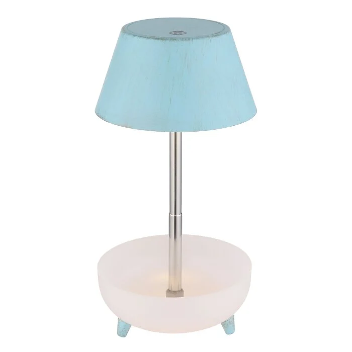 Lámparas Globo Lighting Poki Lámparas de mesa LED Blanco opalino, 1 luz