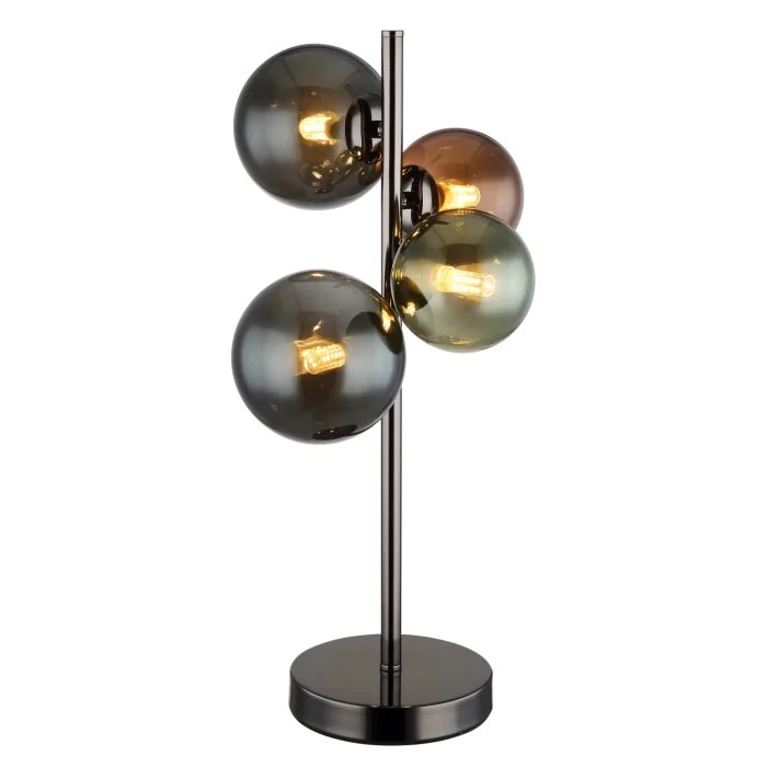 Lámparas Globo Lighting Riha Lámparas de mesa Gris, 4 luces