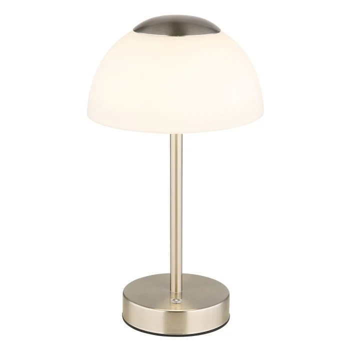 Lámparas Globo Lighting Sarima Lámparas de mesa LED Níquel-mate, 1 luz