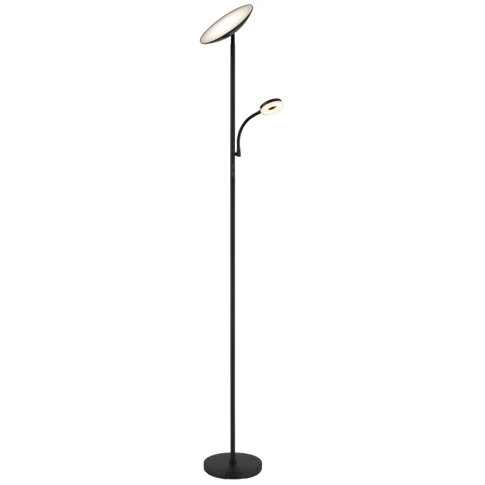 Lámparas Globo Lighting Skopo Plafones LED Negro, 1 luz