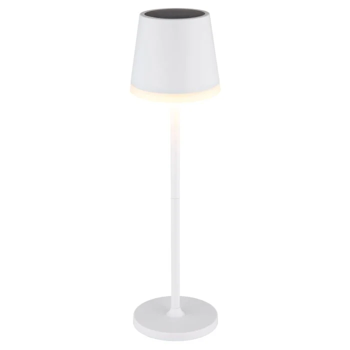 Lámparas Globo Lighting SOLAR Lámpara de mesa de exterior, Lámparas solares LED Blanca, 1 luz