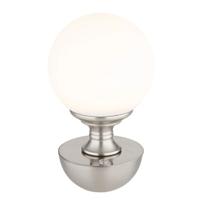 Lámparas Globo Lighting Tabina Lámparas de mesa LED Níquel-mate, 1 luz