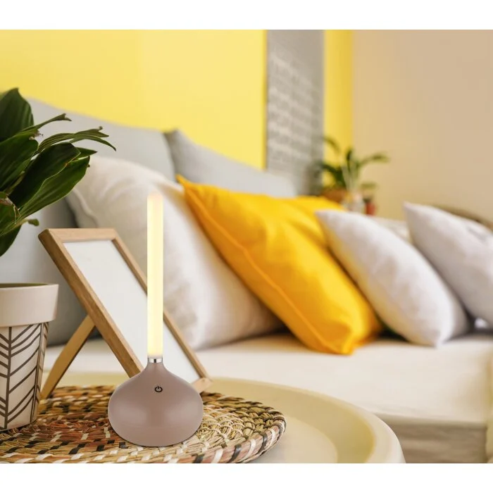 Lámparas Globo Lighting Turner Lámparas de mesa LED champán, 1 luz