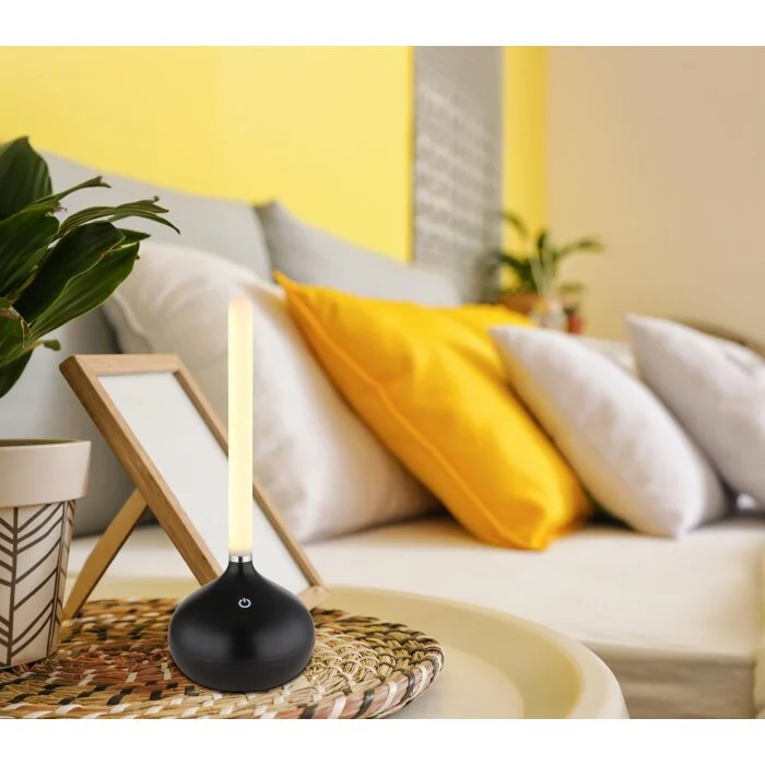 Lámparas Globo Lighting Turner Lámparas de mesa LED Negro, 1 luz