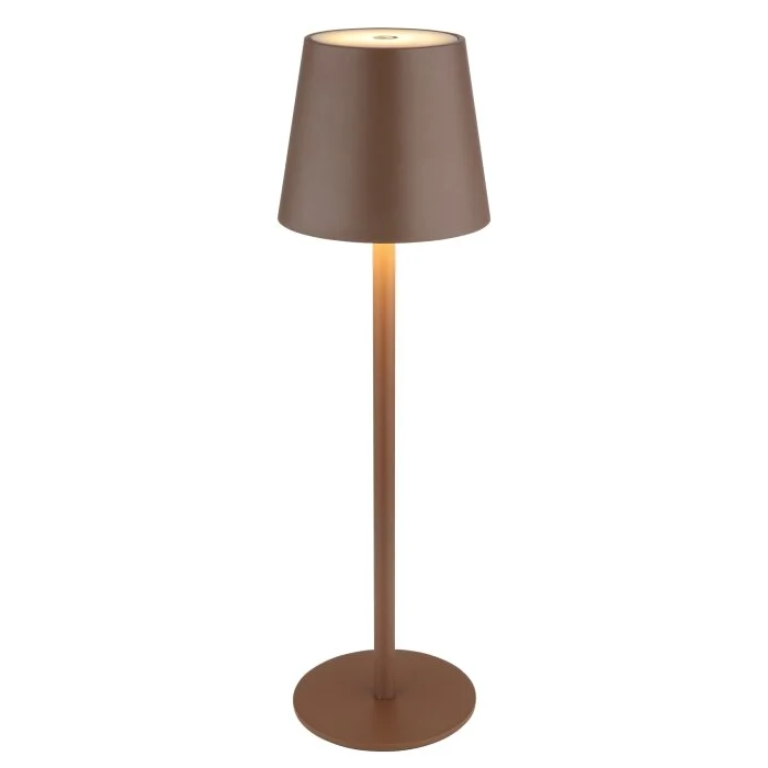 Lámparas Globo Lighting Vannie Lámparas de mesa LED Marrón, 1 luz
