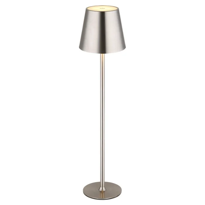 Lámparas Globo Lighting Vannie Lámparas de mesa LED Níquel-mate, 1 luz