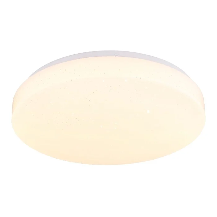 Lámparas Globo Lighting Warata Plafones LED Blanca, 1 luz, Mando a distancia, Cambia de color