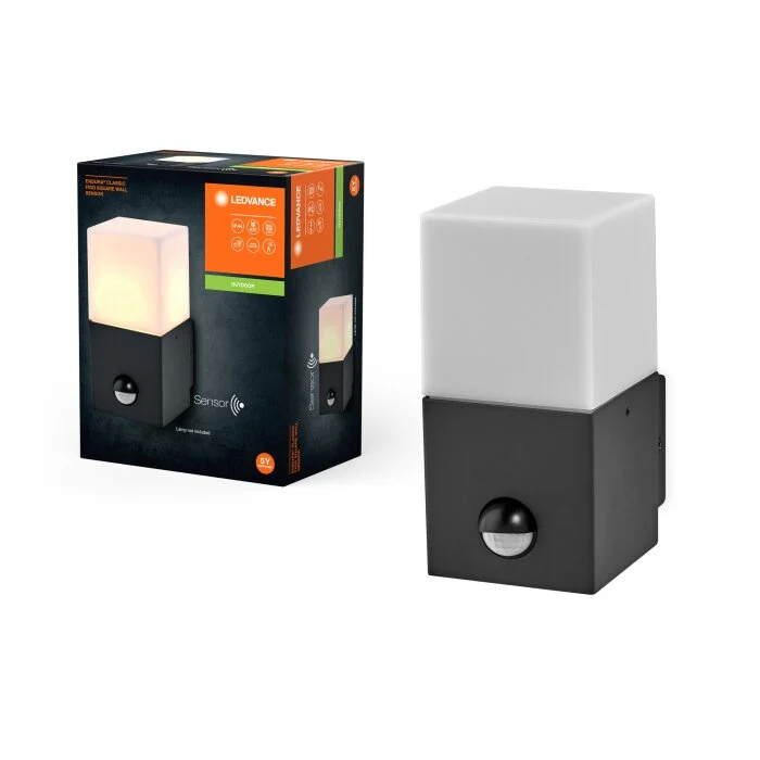 Lámparas Ledvance Endura Apliques Gris, 1 luz