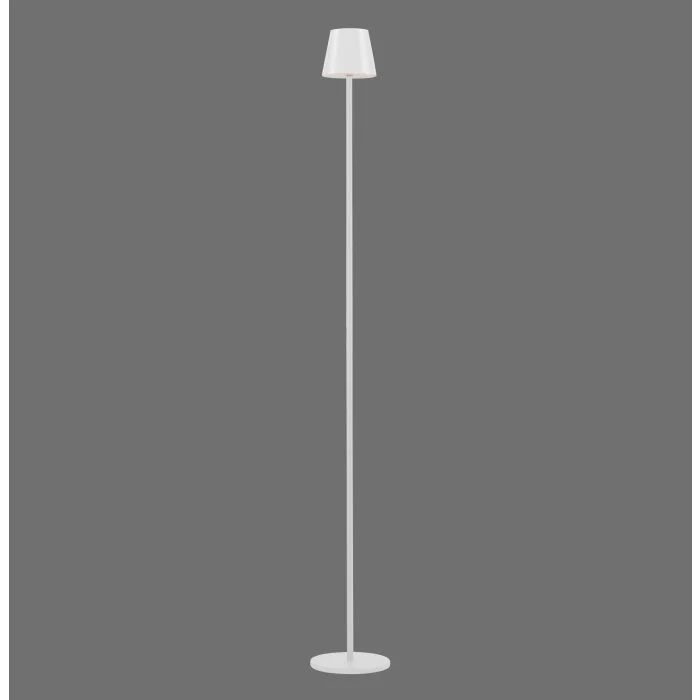 Lámparas Leuchten Direkt EURIA Lámpara de pie LED Blanca, 1 luz