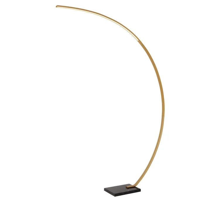 Lámparas Lucide CURVE Lámpara de pie, Lámparas de pie tipo arco LED Negro, 1 luz