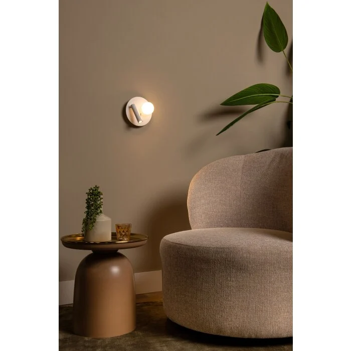 Lámparas Lucide MATIZ Apliques LED Blanca, 1 luz