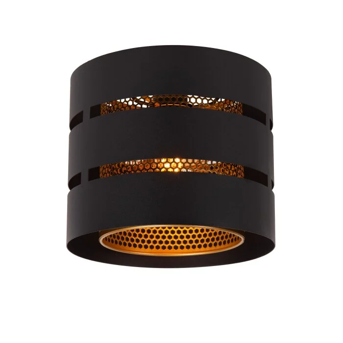 Lámparas Lucide ROSAS Plafones Negro, 1 luz