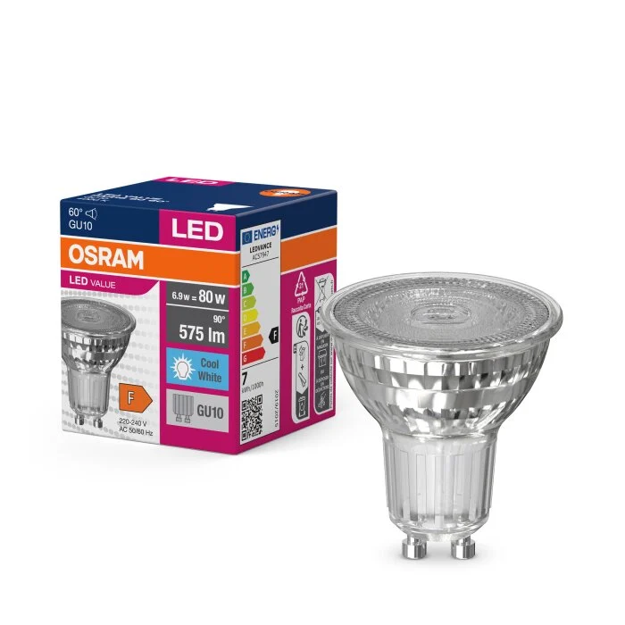 Lámparas Osram 4000 LED Transparente, claro, 1 luz