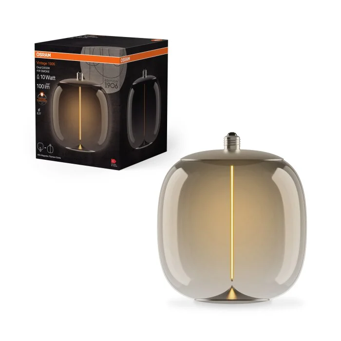 Lámparas Osram E27 LED 4 Watt blanco cálido 100 Lumen