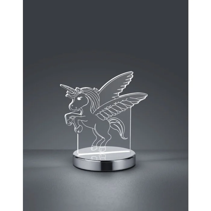 Lámparas Reality Karo Lámparas de mesa LED Cromo, 1 luz