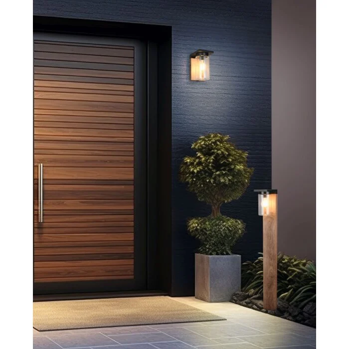 Lámparas Trio ARDILA Lámpara de pie para exterior Madera clara, 1 luz