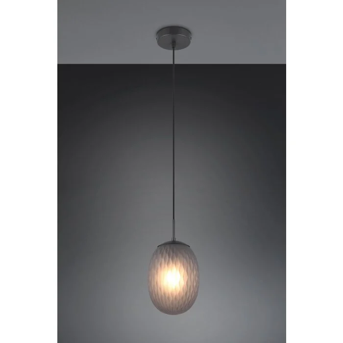 Lámparas Trio Facette Lámparas colgantes Negro, 1 luz