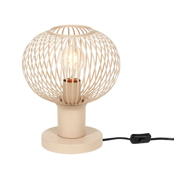 Lámparas Trio Gila Lámparas de mesa Beige, 1 luz